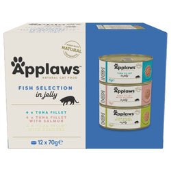Applaws Cat Mokra Karma Dla Kota Multipack 12x70g Mix Smaków z Rybą w Galaretce