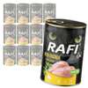 Rafi Cat Adult 12x400g Bezzbożowa Mokra Karma Dla Kota Z Kurczakiem