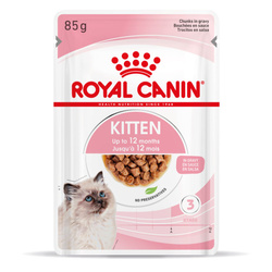 ROYAL CANIN Kitten Instinctive w sosie 85g karma mokra w sosie dla kociąt do 12 miesiąca życia
