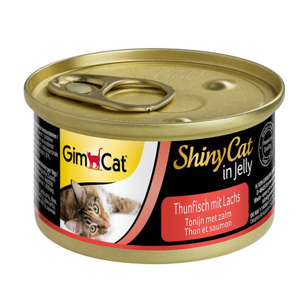 GimCat Galaretka Tuńczyk Łosoś Karma Dla Kota 70g