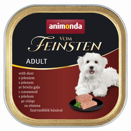 Animonda Vom Feinsten Adult Mokra Karma Dla Psa 11x150g Z Jeleniem