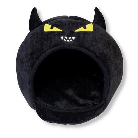 Legowisko Budka Dla Kota Psa Czarna Okrągła Jaskinia M