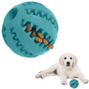 Piłka gumowa dla psa M 7cm, Zabawka dentystyczna TURKUSOWA