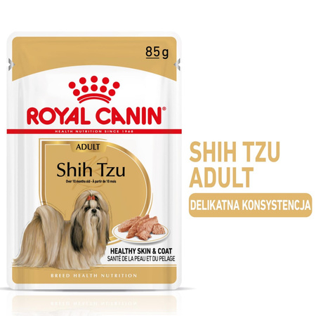 Royal Canin BHN Adult Shih Tzu 85g Mokra Karma Pasztet Dla Psów Rasy Shih Tzu