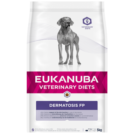 EUKANUBA Dermatosis FP Adult z Rybą i Ziemniakami 5kg Sucha Karma Dla Dorosłych Psów Wszystkich Ras