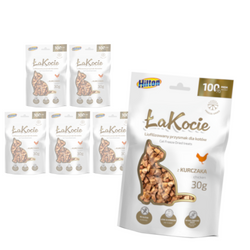 Hilton ŁaKocie Liofilizowany Kurczak 6x30g Naturalny Przysmak Dla Kota