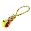 Szarpak Gryzak Sznur z Piłką Zabawka Dla Psa 32cm Kolorowa