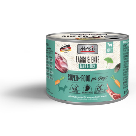 Mac's Dog 6x200g Bezzbożowa Mokra Karma Dla Psa Mix 4 Smaków