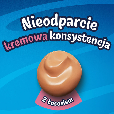 Felix Deli Moments 4x10g Kremowe Przekąski Dla Kotów Z Łososiem