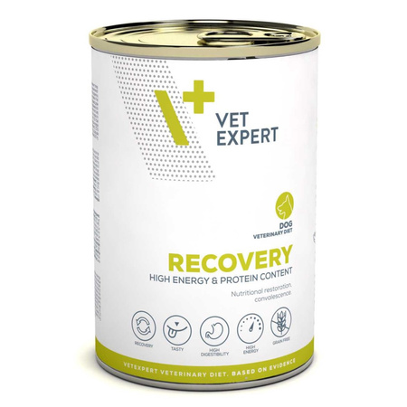 Vet Expert Recovery Mokra Karma Weterynaryjna Dla Psa Z Kurczakiem 400g Wspierająca Powrót do Zdrowia