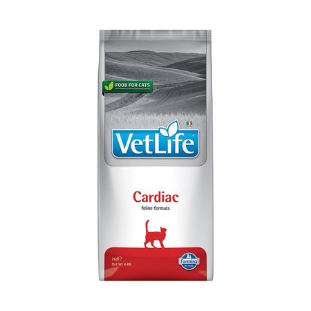Vet Life CAT CARDIAC 10kg Sucha karma dla kota na wsparcie funkcji serca w przewlekłej niewydolności serca
