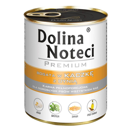 Dolina Noteci Premium Mix Smaków 8x800g Mokra Karma Dla Psa Bez Kurczaka i Ryb