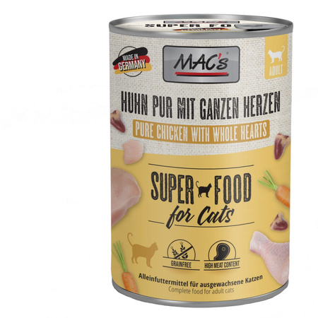 MAC's 6x400g Mokra Karma Dla Dorosłych Kotów Mix 6 Smaków