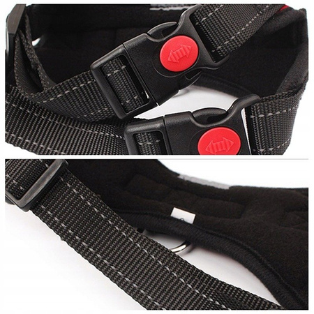 MOCNE SZELKI DLA PSA PSÓW rozmiar S 45-51 cm CZERWONE