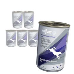 Trovet Hypoallergenic VPD Rich In Venison 6x400g Dietetyczna Mokra Karma Z Dziczyzną Dla Psa Z Nadwrażliwością Pokarmową
