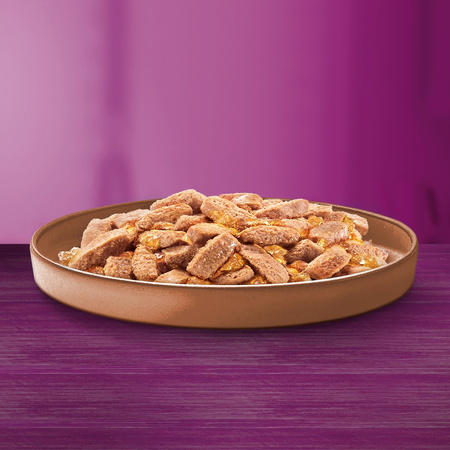 WHISKAS Adult puszka 6x 400g KACZKA mokra karma w galaretce dla dorosłych kotów