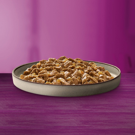 WHISKAS Adult Saszetka 32 x 85g Drobiowe Frykasy Mokra Karma Dla Dorosłego Kota w Galaretce Kawałki z Kurczakiem i z Indykiem