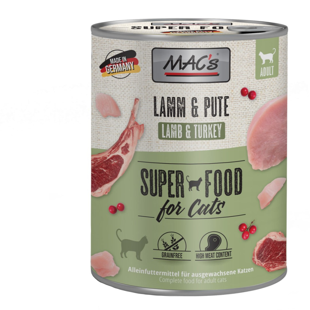 MAC's Cat Mokra Karma Dla Kota Drób Żurawina