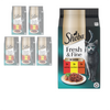 Sheba Fresh&Fine 36x50g Mokra Karma Dla Kotów W Sosie Z Wołowiną Kurczakiem Jagnięciną