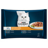 Purina Gourmet Perle Mix 4 Smaki 4x340g (16 saszetek) Mokra Karma Dla Kota Mini Fileciki w Sosie