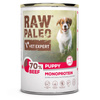 Vet Expert Raw Paleo Puppy Monoprotein Beef 400g Mokra Karma Dla Szczeniąt z Wołowiną