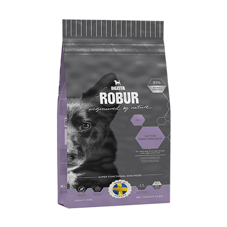 Bozita Robur Active Performance 12kg Sucha Karma Dla Psów O Wysokim Poziomie Aktywności Lub Z Niedowagą