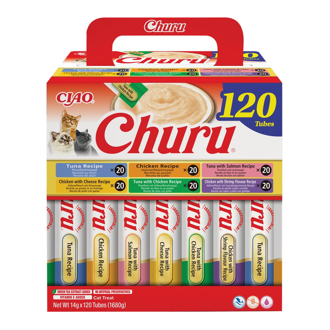 Inaba Cat Churu Kremowy Przysmak Dla Kota Pasta Mix