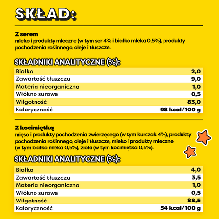 Dreamies Creamy 48x10g Kremowy Przysmak Dla Kota Z Serem I Z Kocimiętką