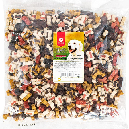 MACED MIX MIĘSNYCH PRZYSMAKÓW TRESERKI 1KG DLA MAŁYCH PSÓW