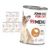 John Dog for Cats 99 Menu Mokra Karma Dla Dorosłych Kotów Z Perliczką 6x400g