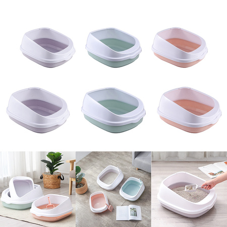 KUWETA DLA KOTA OTWARTA Z RAMKĄ NA ŻWIREK 48x40x21cm