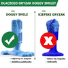 Gryzak, zabawka dentystyczna dla psa, rozmiar M, kolor Niebieski, szczoteczka do zębów