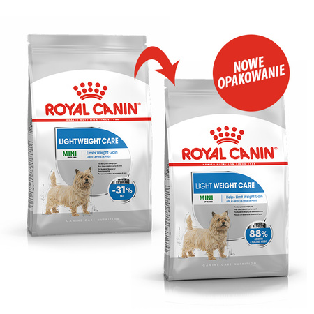 Royal Canin Mini Light Weight Care 8kg Karma Sucha Dla Psów Małych Ras Z Tendencją Do Nadwagi