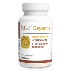 DOLFOS Dolvit Cayenne Stop Zjadaniu Odchodów Dla Psów 90 Tabletek