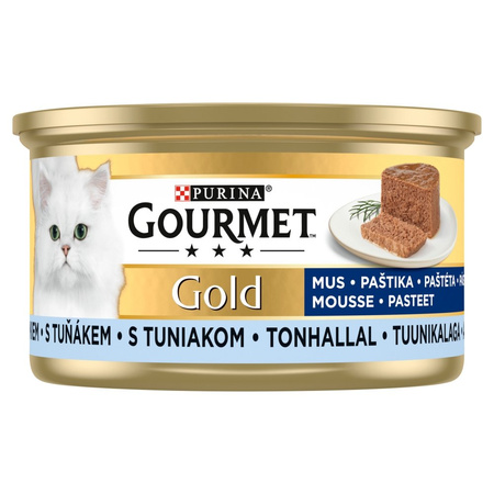 Purina Gourmet Gold Mus Mix Smaków 24x85g Mokra Karma Dla Kota