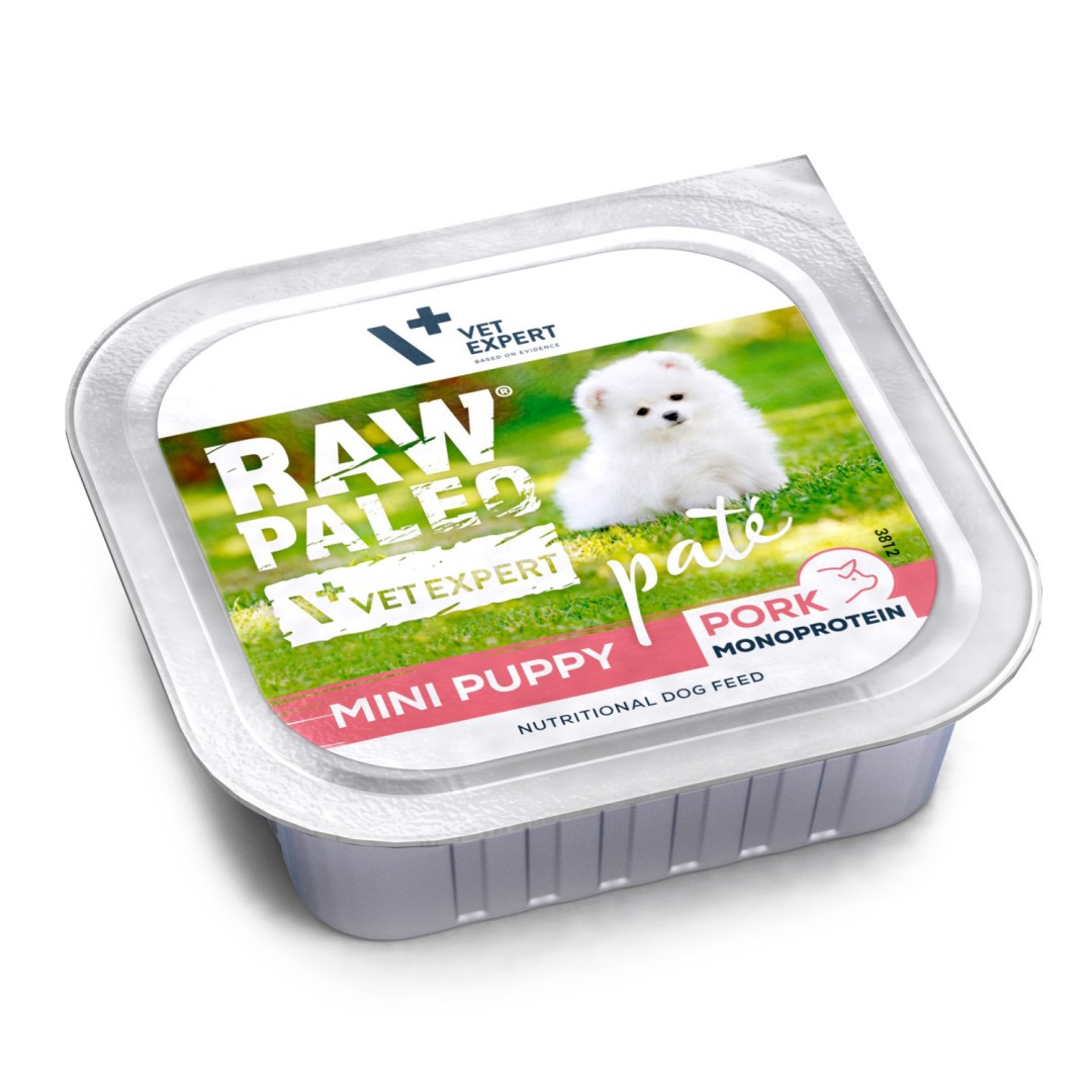 Raw Paleo Mokra Karma Pasztet Dla Szczeniąt