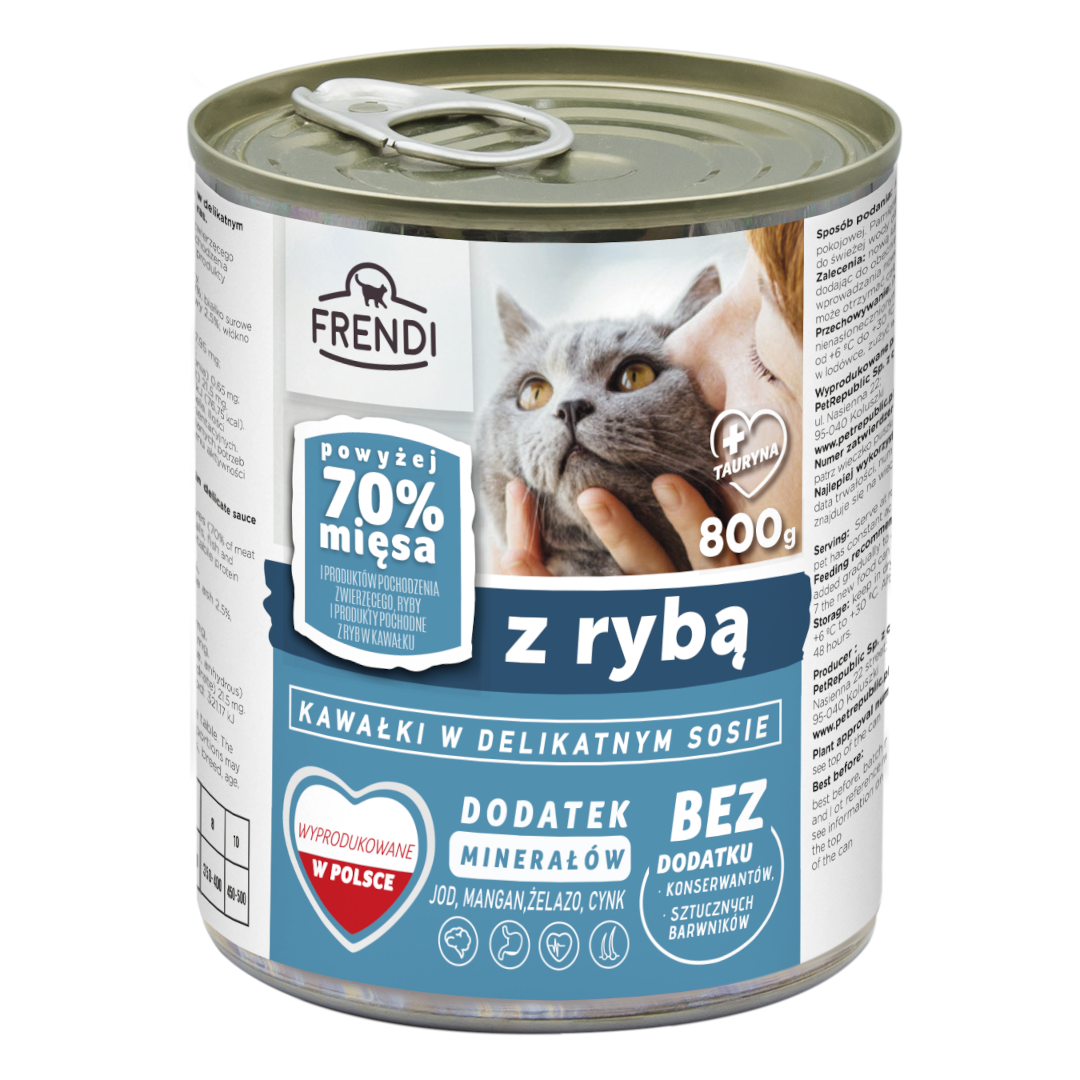 Frendi Kawałki w Delikatnym Sosie z Rybą