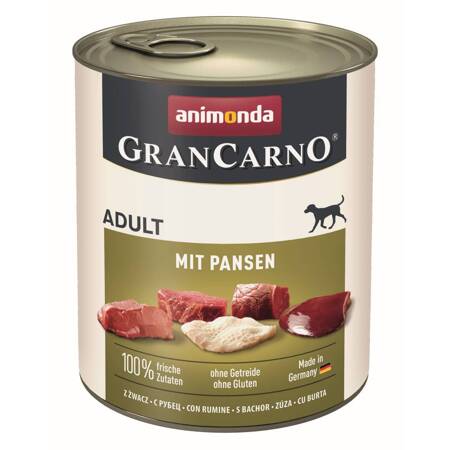 Animonda GranCarno Adult 800g Mokra Karma Dla Psa z Flakami