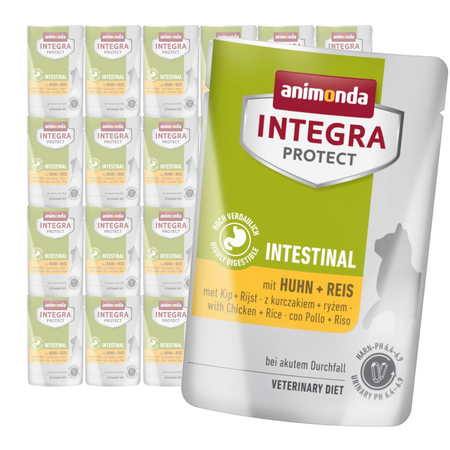 Animonda Integra Protect Intestinal 24x85g Mokra Karma Dla Kota Na Biegunkę Kurczak Z Ryżem