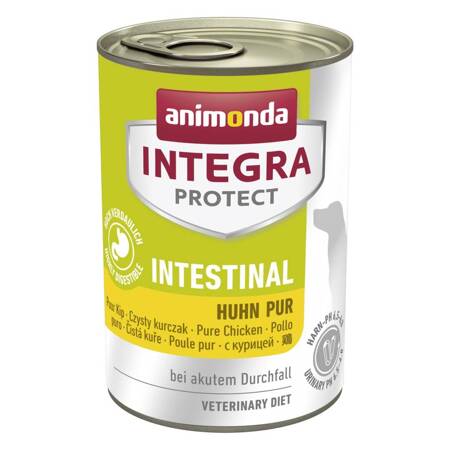 Animonda Integra Protect Intestinal 400g Mokra Karma Z Kurczakiem Dla Psów Z Ostrą Niewydolnością Układu Pokarmowego