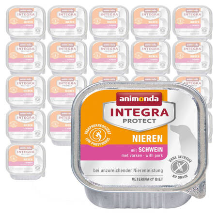 Animonda Integra Protect Nieren 22x150g Mokra Karma z Wieprzowiną Dla Psów z Niewydolnością Nerek