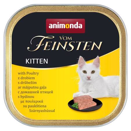 Animonda Vom Feinsten Kitten 100g Mokra Karma dla Kociąt z Drobiem