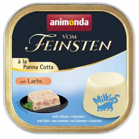 Animonda Vom Feinsten a la Panna Cotta 100g Mokra Karma Dla Kota z Łososiem