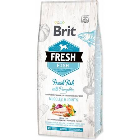 Brit Fresh 12kg Sucha Karma dla Psów Ryba z Dynią