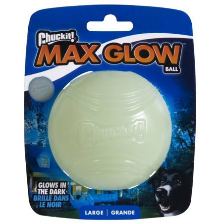 Chuckit Zabawka Dla Psa Max Glow Ball Piłka Świecąca W Ciemności Rozmiar L
