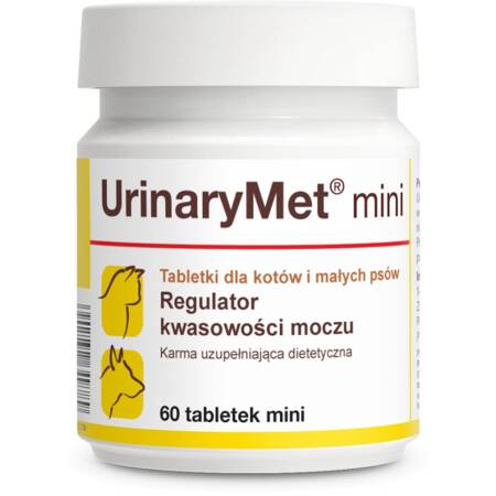 DOLFOS UrinaryMet Tabletki mini dla psa na dolne drogi moczowe 60szt.