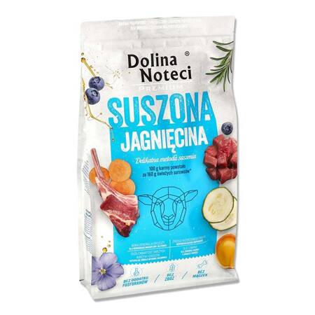 Dolina Noteci Premium Suszona Karma z Jagnięciną 9kg Dla Dorosłych Psów Wszystkich Ras