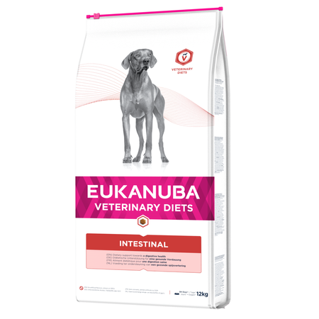 EUKANUBA Intestinal Adult 12kg Sucha Karma Dla Dorosłych Psów Wszystkich Ras Z Zaburzeniami Jelitowymi