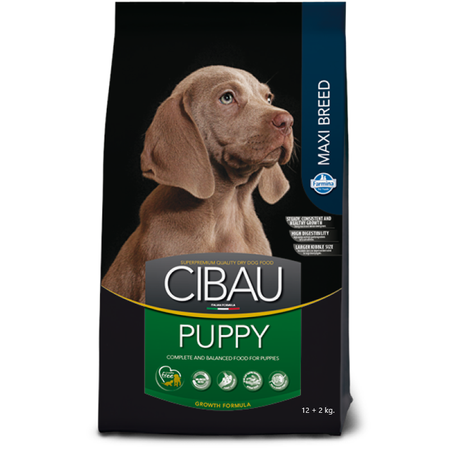 Farmina Cibau Sensitive Puppy Medium Maxi 12kg + 2kg Sucha Karma Dla Szczeniąt Ras Dużych