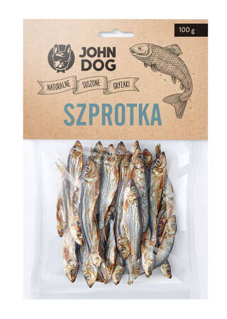 John Dog Szprotka 100g GRYZAKI NATURALNE ALL 